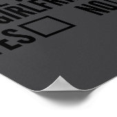 Ask Her Will You Be My Girlfriend Valentine's Day Poster (Hoek)