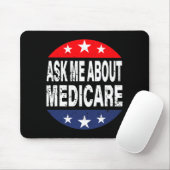 Ask Me About Medicare Insurance Agent Broker Quote Muismat (Met muis)