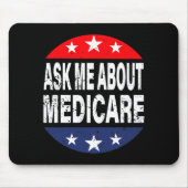 Ask Me About Medicare Insurance Agent Broker Quote Muismat (Voorkant)