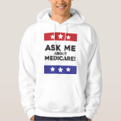 Ask Me About Medicare – Pullover Hoodie (Voorkant)