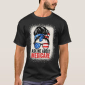 Ask Me About Medicare T-shirt (Voorkant)
