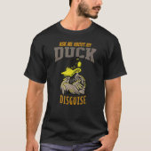 Ask Me About My Duck Disguise T-shirt (Voorkant)