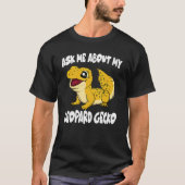 Ask Me About My Leopard Gecko Lizard T-shirt (Voorkant)