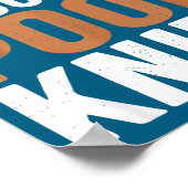 Ask Me About My Op Knife Funny Toilet Humor  Poster (Hoek)