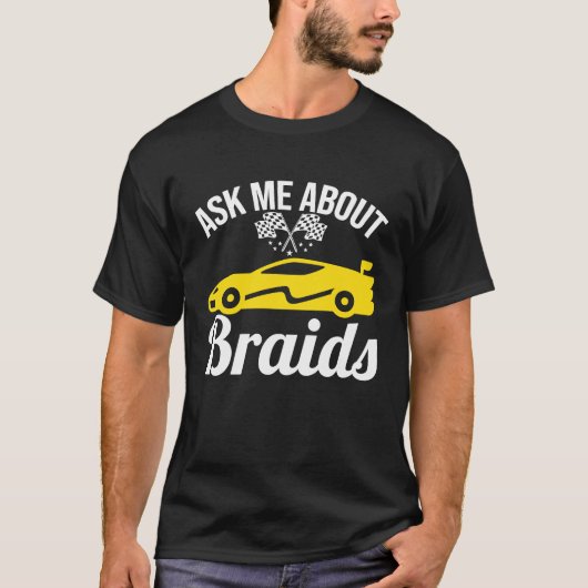 Ask ME About Slot Cars T-shirt (Voorkant)