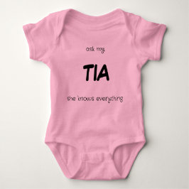 Ask My Tia - She Knows Everything Romper