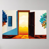 Ask, Seek, Knock Poster (Voorkant)