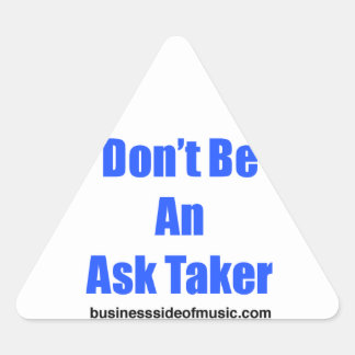 Ask Taker Sticker