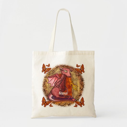 Ask The Dragon Boodschappentas Tote Bag (Voorkant)