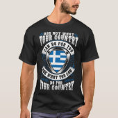 Ask What You Can Do For Your Country Greece Tshirt (Voorkant)