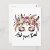 Ask Your Dad Briefkaart (Voorkant / Achterkant)