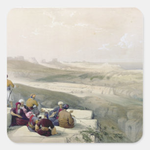 Askalon, bord uit boekdeel II van de Heilige Heili Vierkante Sticker