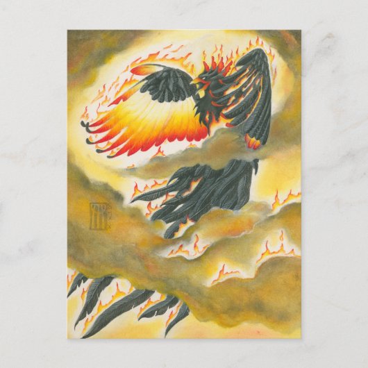 Askelon Phoenix Briefkaart (Voorkant)