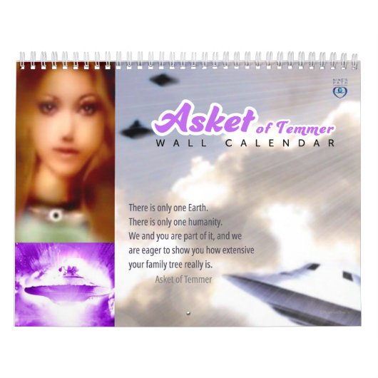 Asket van Temmer Wall Agenda Kalender (Hoes)