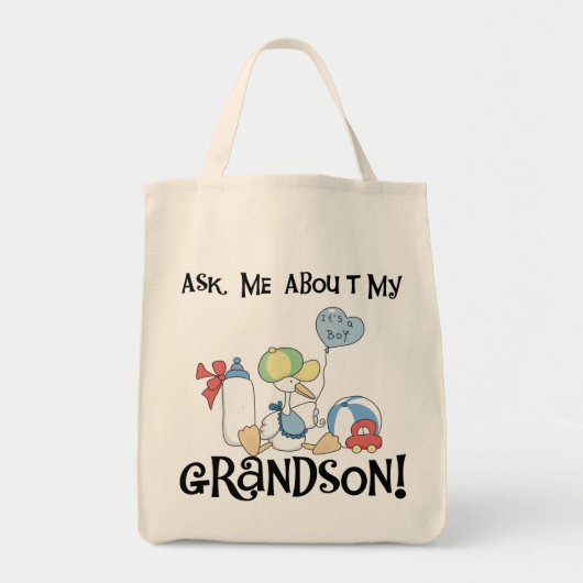 ASKGRANDSONSTORK TOTE BAG (Voorkant)