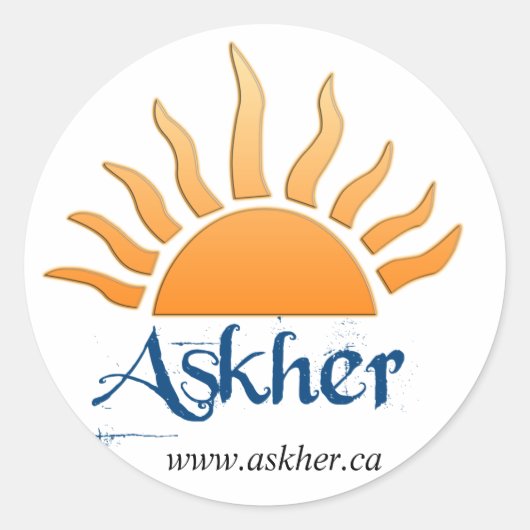 Askher sticker (Voorkant)