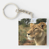 #AskMeg Sleutelhanger (Voorkant)