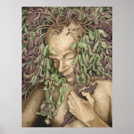 Askr (ash dieback) poster (Voorkant)