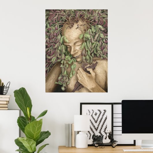 Askr (ash dieback) poster (Thuiskantoor)