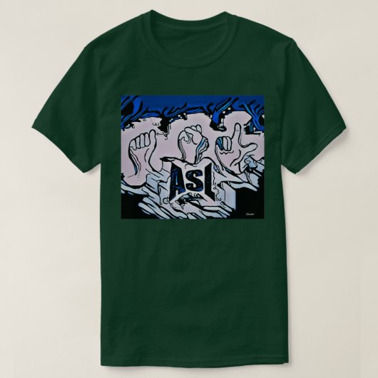 ASL 10 T-SHIRT (Design voorkant)