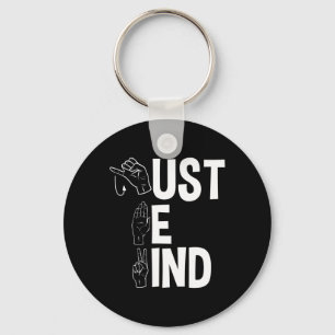 ASL Alphabet American Sing Language ASL Teacher Ju Sleutelhanger