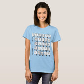 ASL Alphabet T-shirt (Voorkant volledig)