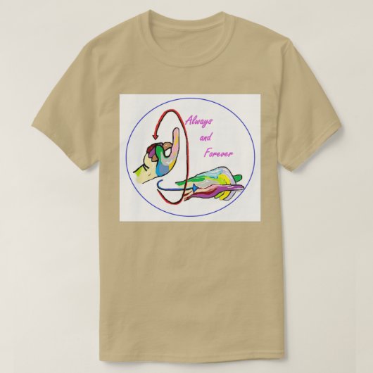 ASL Altijd en voor altijd T-shirt (Design voorkant)