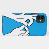 ASL American Sign Language INTERPRET Case-Mate iPhone Case (Achterkant (horizontaal))