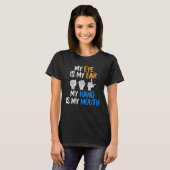 ASL American Sign Language T-shirt (Voorkant volledig)