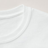 ASL American Sign Language T T-shirt (Detail - nek (in wit))