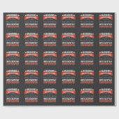 ASL American Sign Tolter Deaf Cadeaupapier (Vlak)