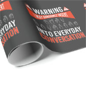 ASL American Sign Tolter Deaf Cadeaupapier (Rol Hoek)