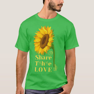 ASL American Sunflower Share the Love T-shirt
