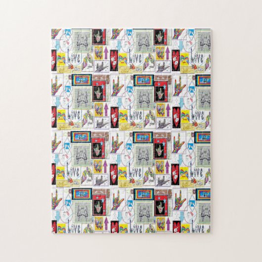 ASL Art Medley Legpuzzel (Verticaal)