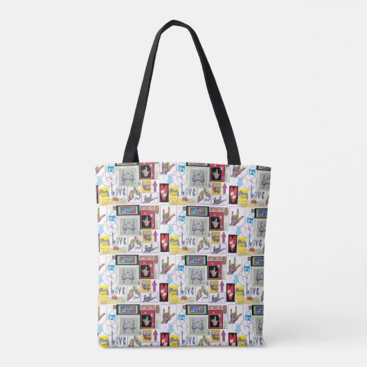 ASL Art Medley Tote Bag (Achterkant)