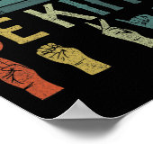 ASL Be Kind ASL Amerikaanse Gebarentaal Poster (Hoek)