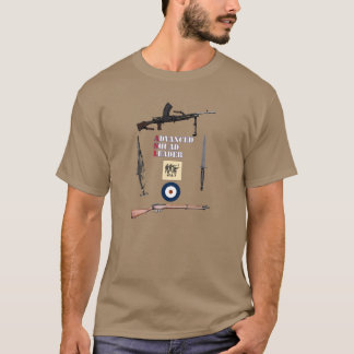 ASL British First Line Squad met Weapon Border T-shirt