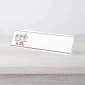 ASL BUREAU NAAMBORDJE (Voorkant)