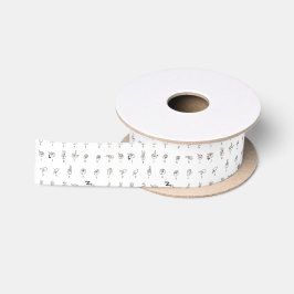 ASL Chart Craft Ribbon Satijnen Lint
