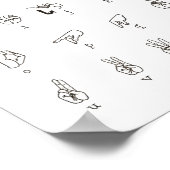 ASL Chart Poster (Hoek)