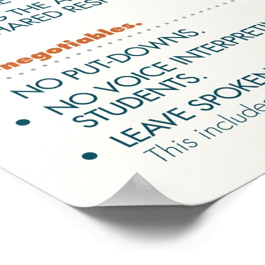 ASL Classroom richtlijnen. poster (lichte bkgd) (Hoek)