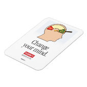 ASL Classroom. Verander je geest magneet. Magneet (Linkerzijde)