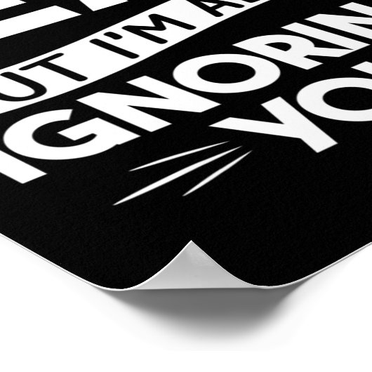 ASL Deaf Awareness Hoorverlies Dove Cultuur en S Poster (Hoek)