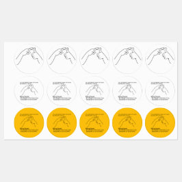 ASL Design - Regel van Duim Labels