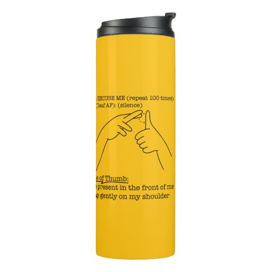 ASL Design - Rule of Thumb Thermosbeker (Gedraaid links)