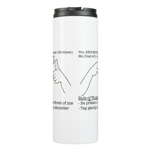 ASL Design - Rule of Thumb Thermosbeker (Achterkant)