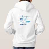 ASL Design - Wash, Rinse, and Dry Love ILY Hoodie (Achterkant)