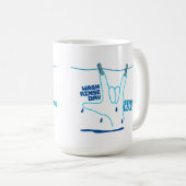 ASL Design - Wash, Rinse, and Dry Love ILY Koffiemok (Voorkant rechts)