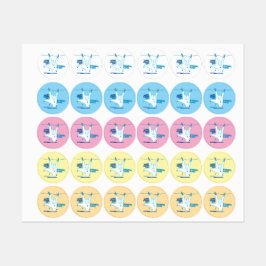 ASL Design - Wash, Rinse, and Dry Love ILY Labels