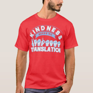ASL-docent doofgebarentaal doof T-shirt